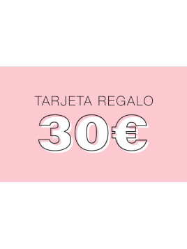 E-TARJETA REGALO 30€