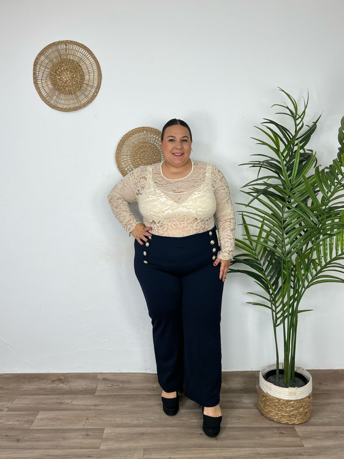 Top Encaje Maxi