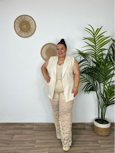 Pantalón Encaje Maxi