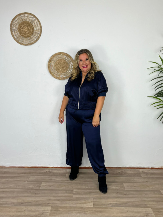 Pantalón Satinado Mediano
