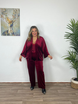 Kimono Terciopelo Maxi