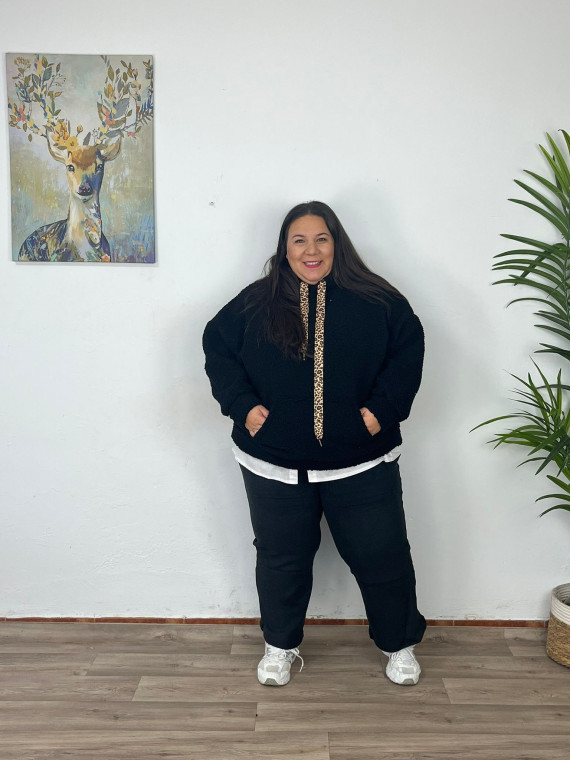 Sudadera Borreguito Maxi