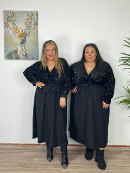 Vestido Nochebuena Brillo