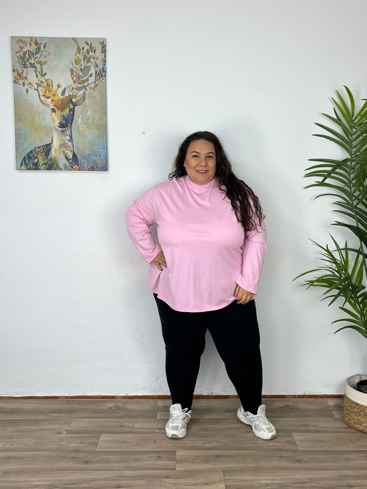 Camiseta Andrea Maxi Mangas Largas