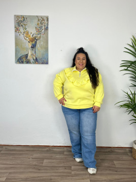 Sudadera Volante Maxi