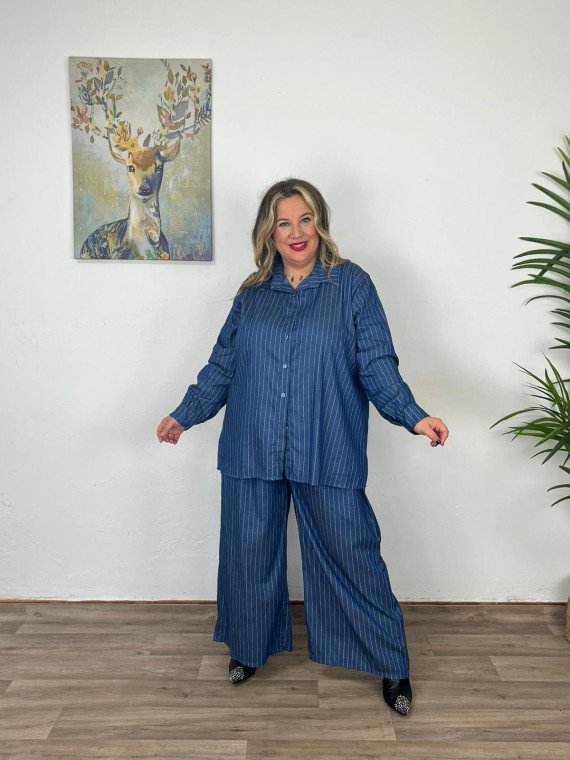 Conjunto Rayas Diplomática