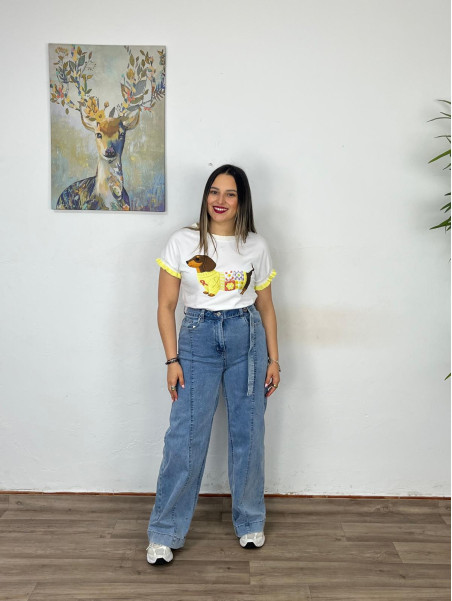 Camiseta Salchicha Pequeña