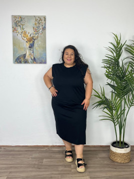 Vestido Hombrera Maxi