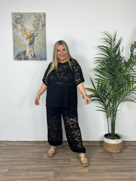 Conjunto Encaje Maxi