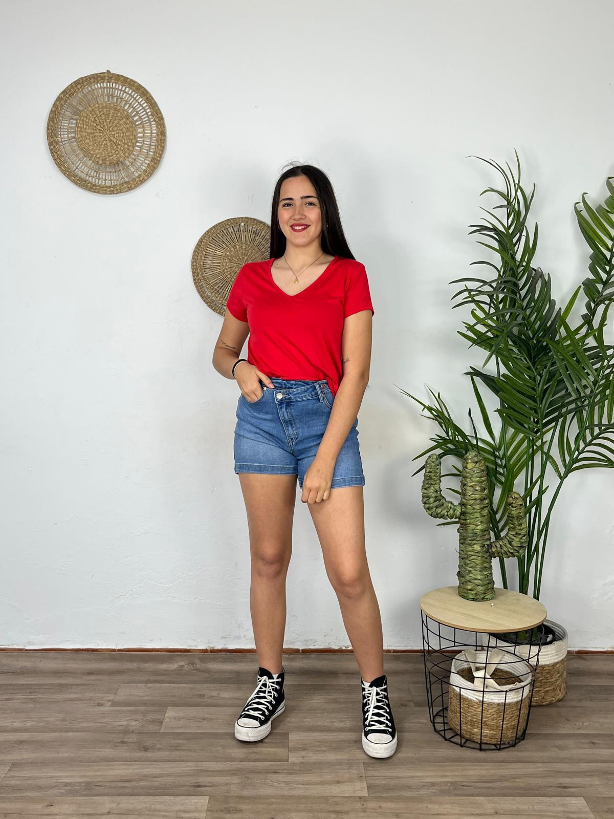 Camiseta Perfecta Manga Corta Pequeña