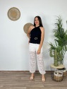 Pantalón Encaje Puño Pequeño