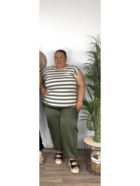 Pantalón Satinado Maxi