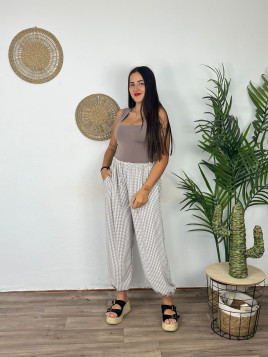 Pantalón Vichy Puño