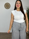 Camiseta Hombrera Perla