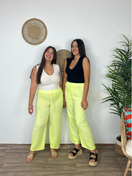 Pantalón Flúor