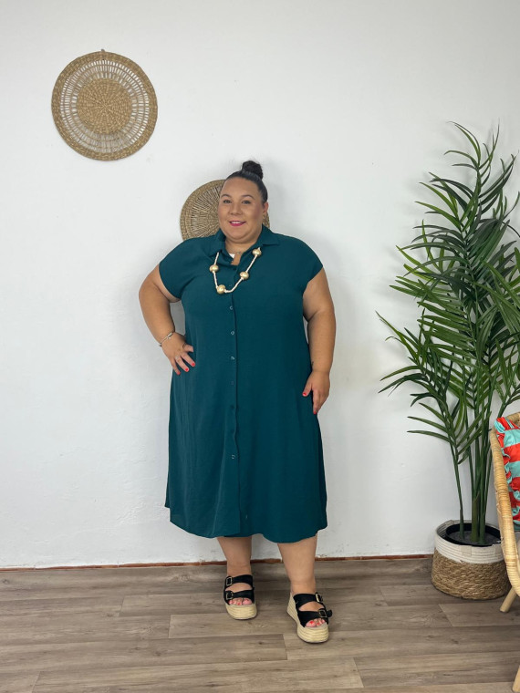 Vestido Camisero Maxi