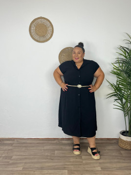 Vestido Camisero Maxi