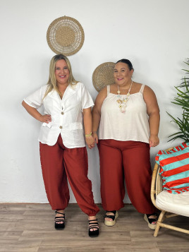 Pantalon Lina Tachuelas Maxi