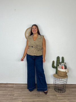 Gabardina sin mangas